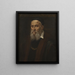 Portret van Titien - Orlando Flacco — ingelijst kunstwerk aan de muur
