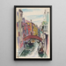 Canal Venise - Oscar Bluemner — ingelijst kunstwerk aan de muur