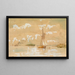 Maritiem landschap - Oscar Kleineh — ingelijst kunstwerk aan de muur