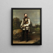 Prins erfgenaam Frederik-Guillaume van Pruisen - Oskar Begas — ingelijst kunstwerk aan de muur