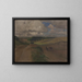 Schaduw van wolken - Oskar Frenzel — ingelijst kunstwerk aan de muur