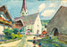 Kerk in Mieders in Tirol - Oskar Laske — weergave van het kunstwerk