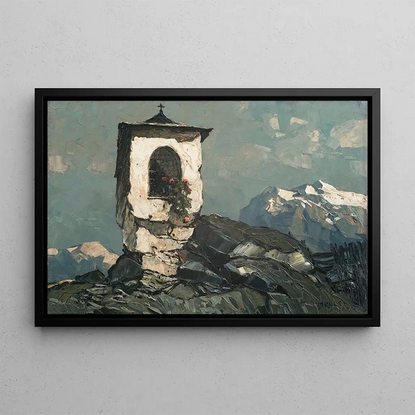 Oskar Mulley - Materl im Hochgebirge.webp