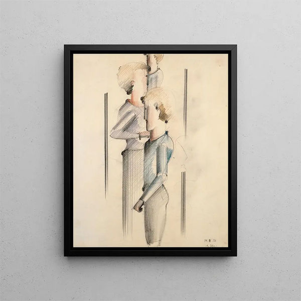 Oskar Schlemmer - Three Figures.webp