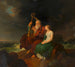 Ossian en Malvina - Johann Peter Krafft — weergave van het kunstwerk