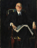 Boris Alexandrovitch Bakhmeteff Russische ambassadeur - Ossip Perelman — weergave van het kunstwerk