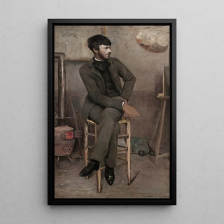 Ottilie Wilhelmine Roederstein - Portrait of a Painter in a Parisian Studio.webp