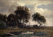 Landschap van de Herfst bij Schleissheim - Otto Fröhlicher — weergave van het kunstwerk