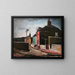 Bakkerij Bakkerij - Otto Geigenberger — ingelijst kunstwerk aan de muur
