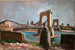 Pont à Avignon - Otto Geigenberger — weergave van het kunstwerk