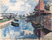 Port du Rhin à Bâle - Otto Geigenberger — weergave van het kunstwerk