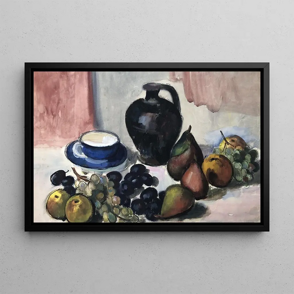 Natuurstudie met fruit - Otto Geigenberger — ingelijst kunstwerk aan de muur