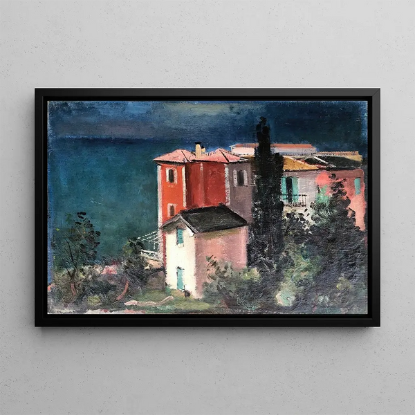 Torbole aan het Gardameer - Otto Geigenberger — ingelijst kunstwerk aan de muur