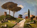 Voie Appienne - Otto Geigenberger — weergave van het kunstwerk