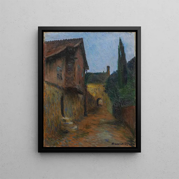 Otto Holmstrm - Street in Visby.webp