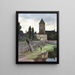 De poort van Rothenburg in Dinkelsbühl - Otto Kubel — ingelijst kunstwerk aan de muur