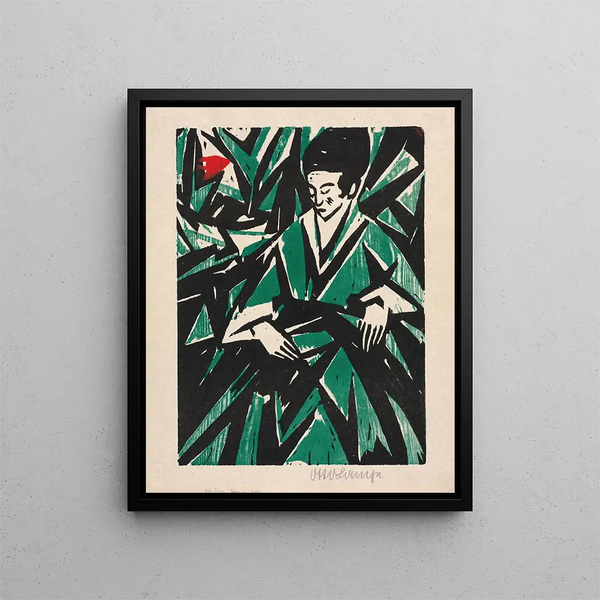 Otto Lange - Woman in Green.webp