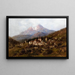 Berchtesgaden - Otto Ludwig Schneider — ingelijst kunstwerk aan de muur