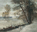 Winterlandschap - Otto Mueller — weergave van het kunstwerk