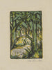 Boslandschap - Otto Mueller — weergave van het kunstwerk