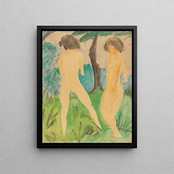Otto Mueller - Zwei weibliche Akte in Landschaft.webp