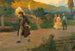 De eenzame meester Beethoven wandelend nabij Wenen - Otto Nowak — weergave van het kunstwerk
