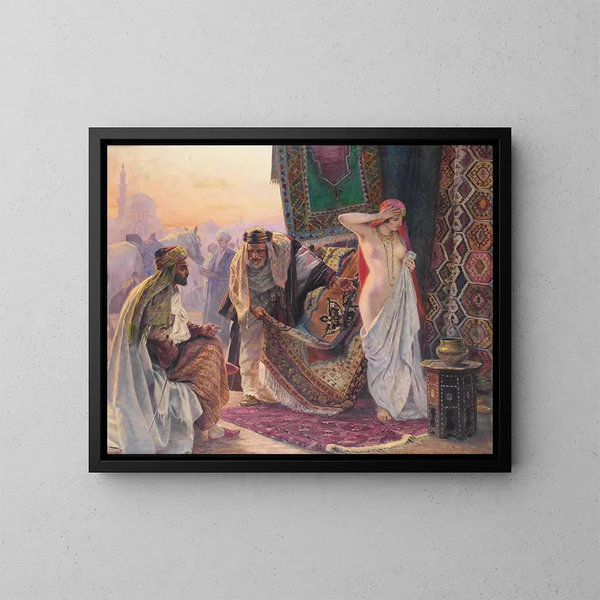 Négrier - Otto Pilny — framed artwork on a wall
