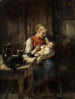 Vriendschappelijke liefde - Otto Piltz — weergave van het kunstwerk