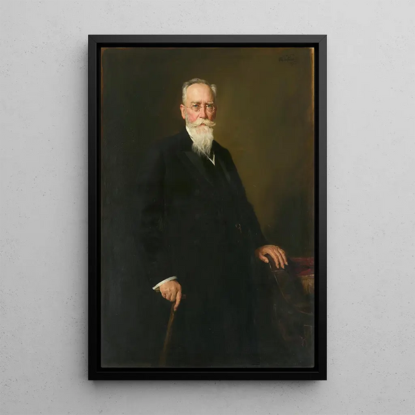 S.E. de baron Johann Ferdinand von und zu Bodman - Otto Propheter — ingelijst kunstwerk aan de muur