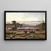 Parade nuptiale du tétras lyre dans les contreforts alpins - Otto Recknagel — ingelijst kunstwerk aan de muur