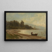 Landschap aan Mjøsa - Otto Sinding — ingelijst kunstwerk aan de muur