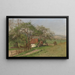 Landschapschilderij Lente - Otto Strützel — ingelijst kunstwerk aan de muur