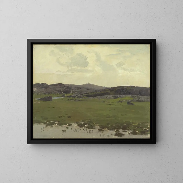 View of Galtr's Study - Otto Strützel — framed artwork on a wall
