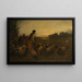 La Proximité du loup - Otto von Thoren — ingelijst kunstwerk aan de muur