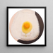 Egg on Plinth - Tiit Psuke — framed artwork on a wall