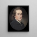 Portret van een edelman - Ozias Humphry — ingelijst kunstwerk aan de muur