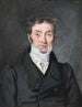 portret van de leraar Hans Jensen Visby 1777-1870 uit de parochie van Aagerup Ramlse - P. C. Skovgaard — weergave van het kunstwerk