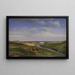 Vue de la côte nord de Zélande à Dronningmølle - P. C. Skovgaard — ingelijst kunstwerk aan de muur