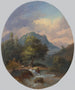 Landscape Painting of the Tatras - Pál Böhm — artwork view