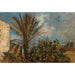 Reproductie van het schilderij Palmbomen op Corfu - Marie Egner