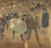 Panelen voor de hut van de Goulue op de Foire du Trône in Parijs - Henri de Toulouse-Lautrec — weergave van het kunstwerk