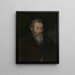 Portret van een man - Paolo Farinati — ingelijst kunstwerk aan de muur