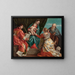 Heilige Conversatie - Paolo Véronèse — ingelijst kunstwerk aan de muur