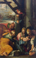 L'Adoration des bergers - Paolo Véronèse — weergave van het kunstwerk