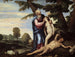 De Schepping van Eva - Paolo Véronèse — weergave van het kunstwerk