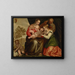Het mystieke huwelijk van Sint Catharina - Paolo Véronèse — ingelijst kunstwerk aan de muur