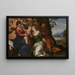 Het mystieke huwelijk van Sint Catharina van Alexandrië - Paolo Véronèse — ingelijst kunstwerk aan de muur