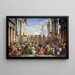 De Bruiloft te Kana - Paolo Véronèse — ingelijst kunstwerk aan de muur