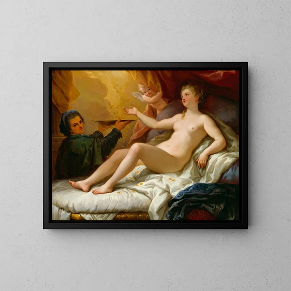 Dana - Paolo de Matteis — framed artwork on a wall