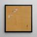 Nachtvlinders - Shibata Zeshin — ingelijst kunstwerk aan de muur